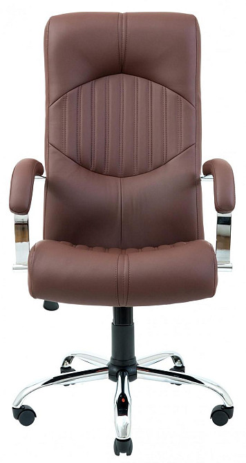 Офисное Кресло Руководителя Richman Hermes Fly 2231 Хром М3 MultiBlock Коричневый Днепр - изображение 2
