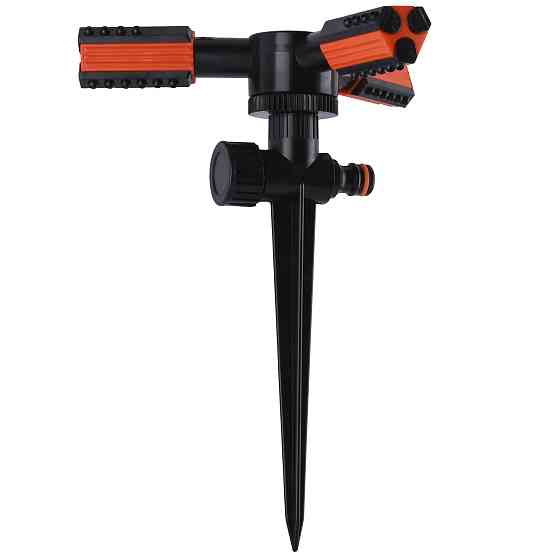 ECO-TS1011 Зрошувач обертовий трьохріжковий, на пластиковому кілку TRIO Київ