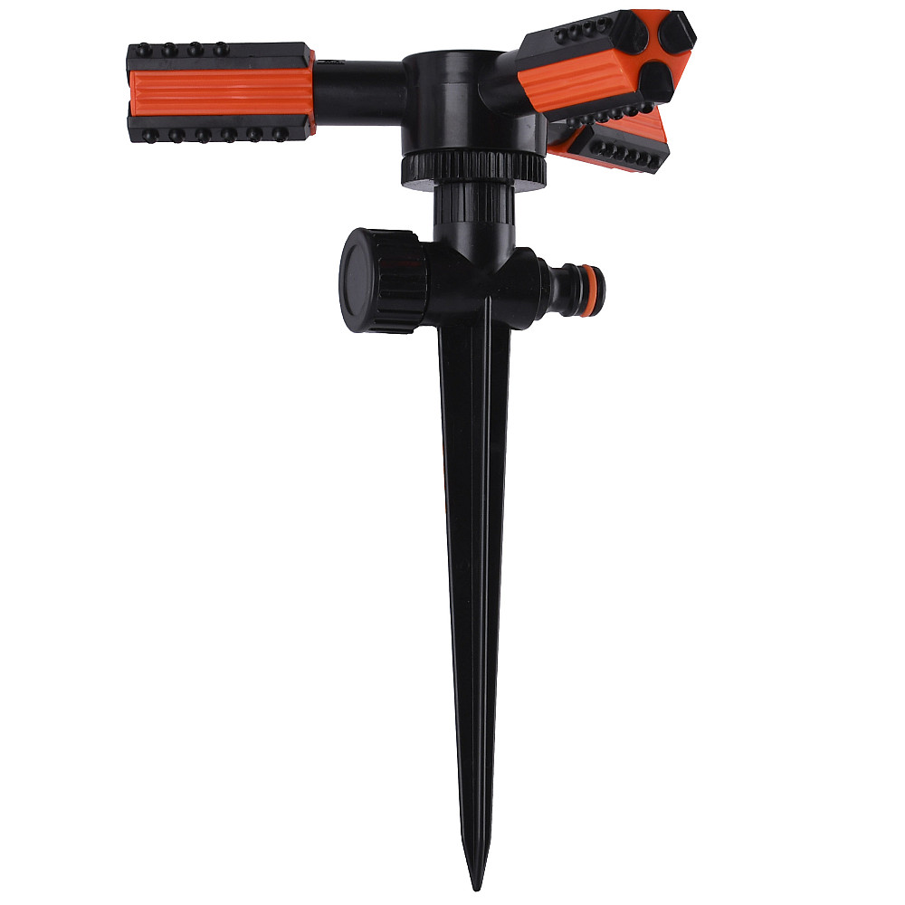 ECO-TS1011 Зрошувач обертовий трьохріжковий, на пластиковому кілку TRIO Тернопіль - фото 2