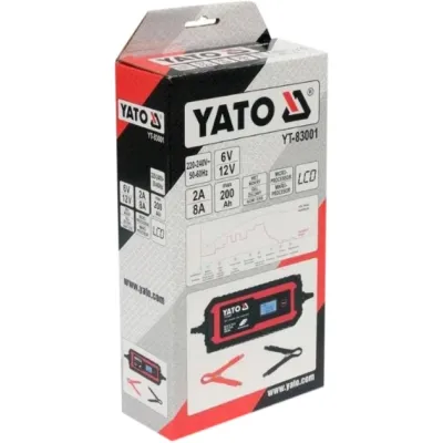 Зарядное устройство для автомобильного аккумулятора Yato YT-83001 Винница