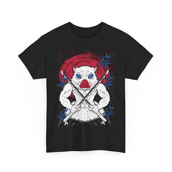 Футболка аниме Истребитель демонов оверсайз (S/M/L) Черний AnimeJ0080 Днепр