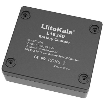 Зарядное устройство для аккумуляторов Liitokala 4 Slots, Li-ion, 16340, CR123A (Lii-L16340) Винница - изображение 5