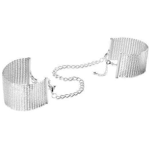 Браслеты-наручники Bijoux Indiscrets серебряные, OS Sex Aura Киев
