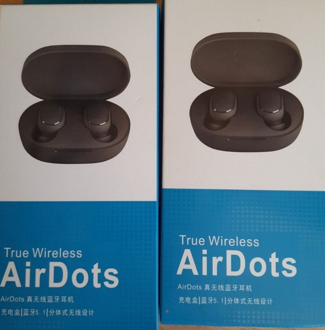 Навушники Xiaomi Redmi AirDots Black Київ - фото 3