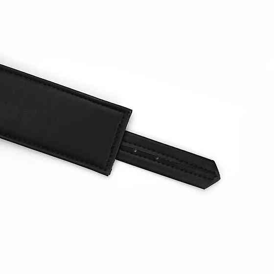 Поножі Liebe Seele Black Organosilicon Anklecuffs, екошкіра Sex Aura Київ