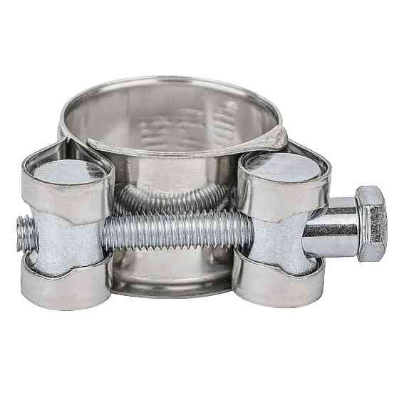 Хомут силовой нержавеющий 20мм Ø29-31мм (КРАТНО 10шт) SIGMA (2508091) Киев