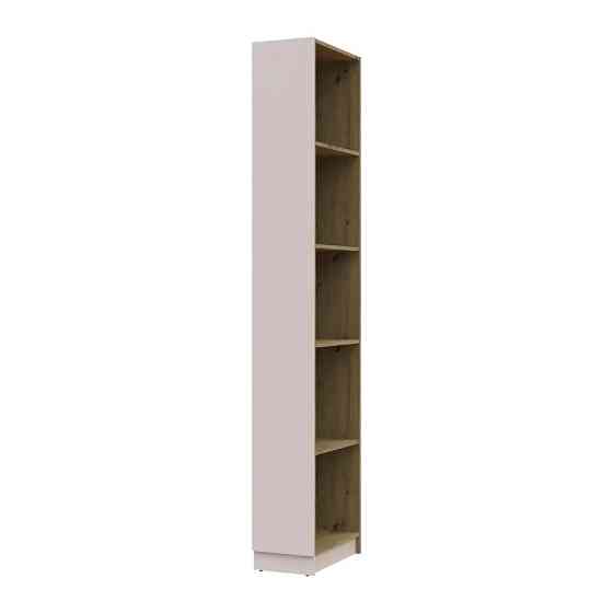 Этажерка к шкафу Doros Дейл Кашемир/Дуб Артизан 52х28х220 DRS-011733 (41516118) Днепр