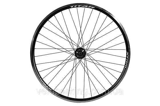 Обод велосипедный (в сборе) 27,5 (зад, 36 спиц, дисковый тормоз, алюминий, пром. подшипн.) (двойной) GL Мукачево