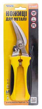 MASTERTOOL Ножиці для металу MASTERTOOL універсальні 200 мм лівий різ 01-0400 Коломыя