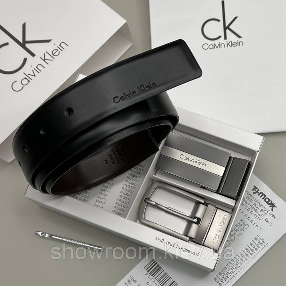 УЦІНКА! Чоловічий подарунковий набір (ремінь із двома пряжками) (413) Київ - фото 4