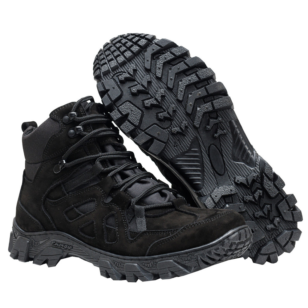Ботинки Тактические Зимние, Тактическая обувь на флисе Гром Черные Харьков - изображение 3