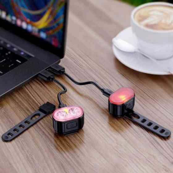 Мигалка для велосипеда на батарейках ZH-078-2LED, Задній велосипедний ліхтар на CI-963 усб зарядці Київ