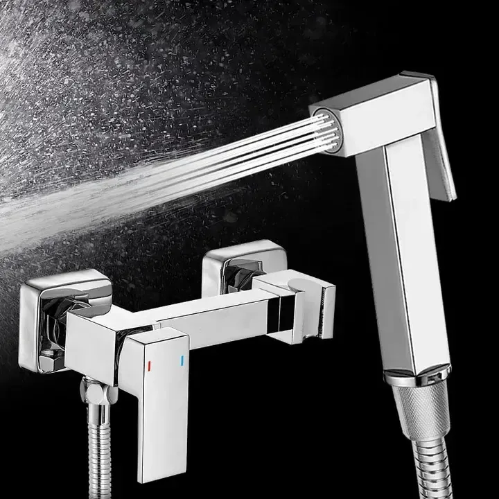 Змішувач для біде настінний компактний Mixxus PREMIUM GERMANY MARK 024 латунь/хром (MI5969) Чернівці - фото 3