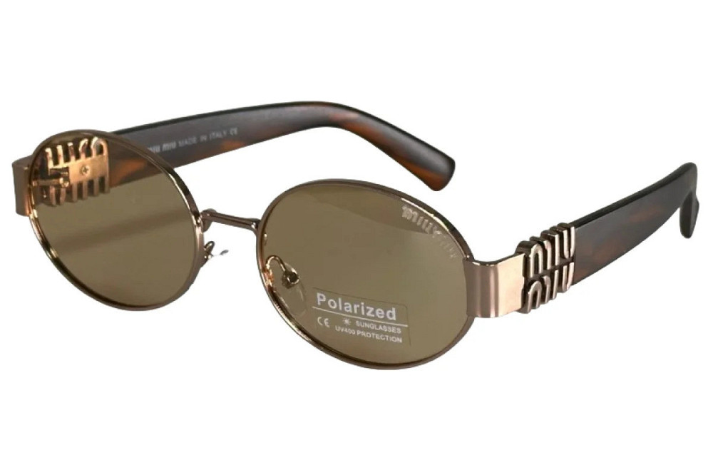 Фотохромні окуляри MIU MIU з захистом від ультрафіолетового випромінювання UV400 коричневі лінзи Луцьк - фото 1