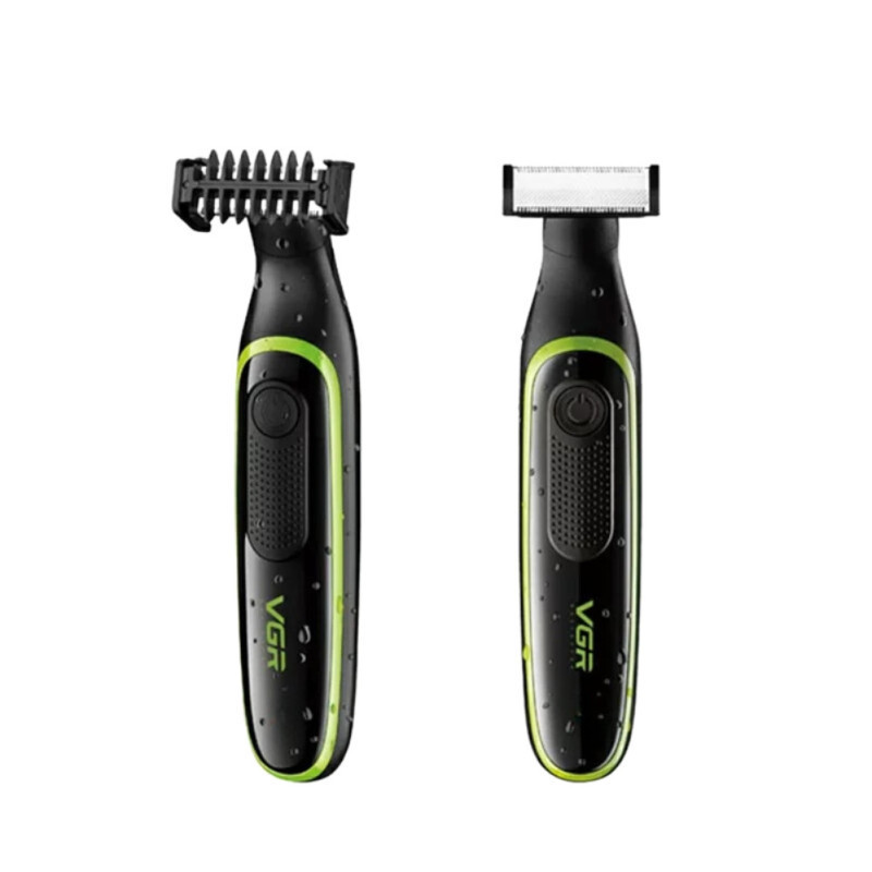 Компактний Тример акумуляторний VGR V017 pr для стрижки з насадками, вологозахисний корупс Одеса - фото 2