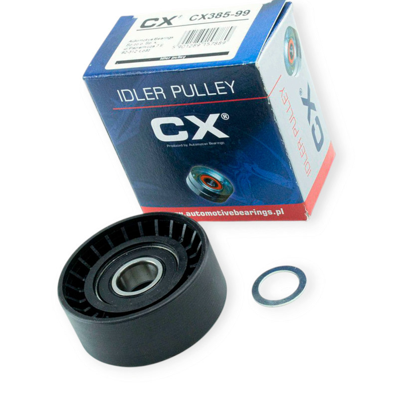 Ролик натяжний Рено 1.5DCI (26x65x17) гладкий CX генератора Мукачево - фото 1