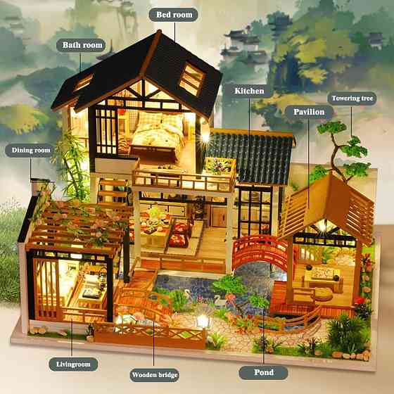 3D Румбокс . (DIY House) + Пылезащитный купол P018-B Запорожье