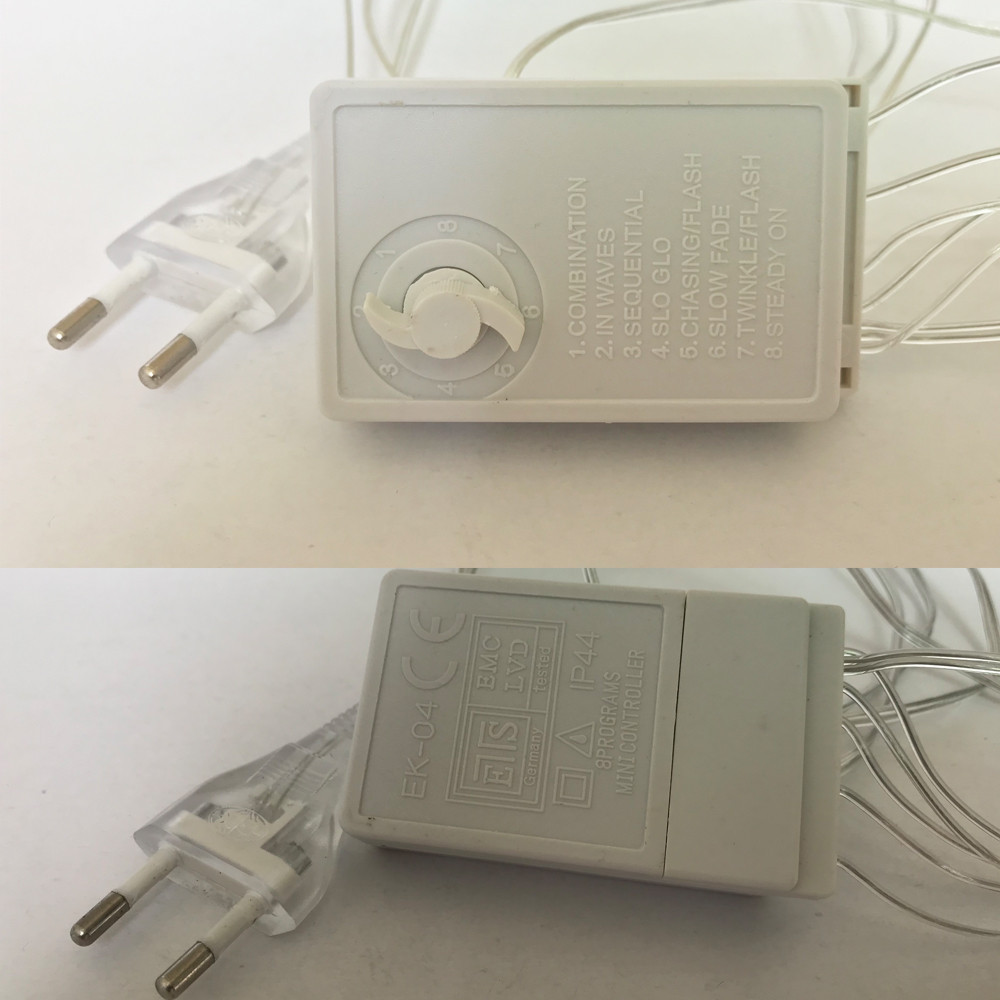 Світлодіодна гірлянда-завіса Christmas Decoration 240LED 220В 2x2м Різнокольорова Київ - фото 5