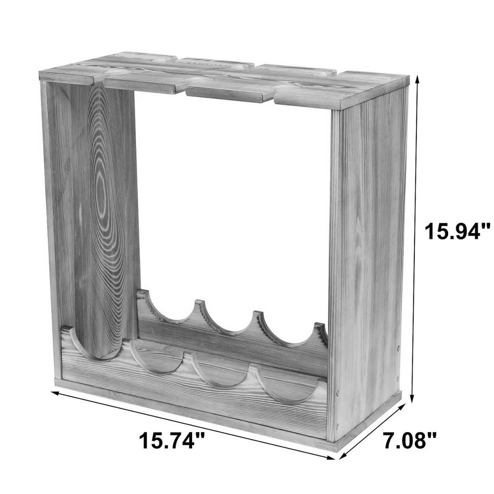 Настільна винна полиця "Понтен" охра Миколаїв - фото 2