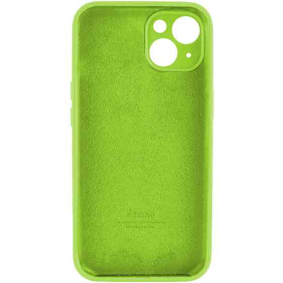Чохол для смартфона Silicone Full Case AA Camera Protect for Apple iPhone 14 24,Shiny Green Київ