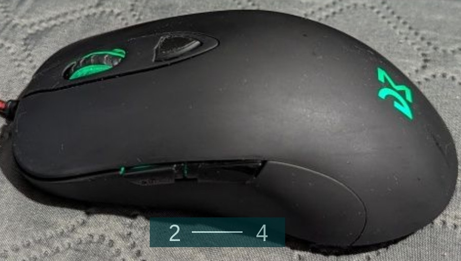 Ігрова мишка: DM1 PRO Matte Black. Київ - фото 2