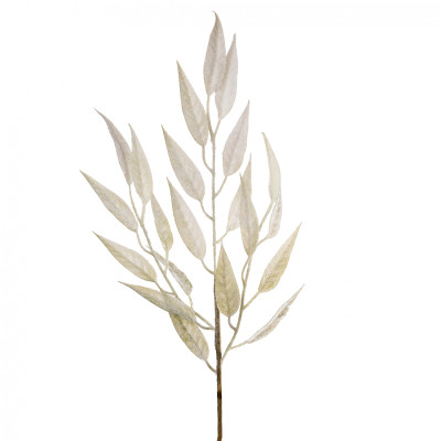 Декоративна гілка YES! Fun Листя Засніжена 90 см (974805) Вінниця - фото 1