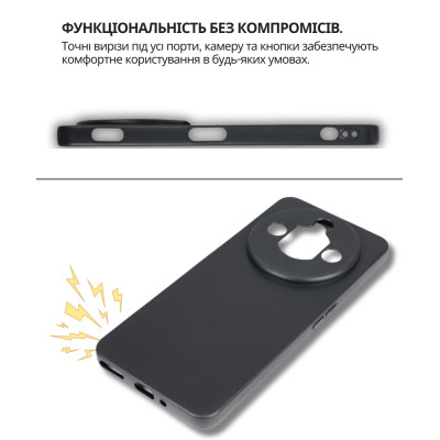 Чехол для мобильного телефона BeCover Silicone Nubia Focus Pro 5G Black (714751) Винница - изображение 4