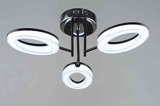 SIRIUS Люстра світлодіодна акрилова Sirius B /3 BK+CH Коломыя