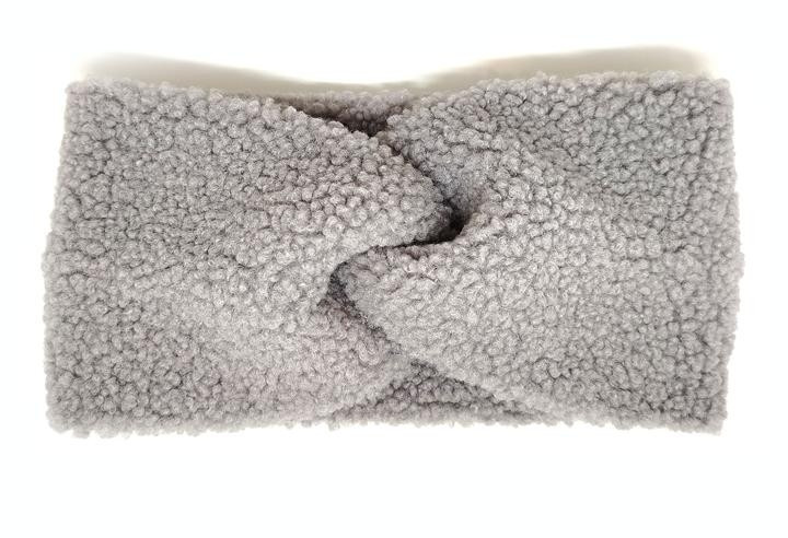 Жіноча пов'язка тепла сіра Київ - фото 1