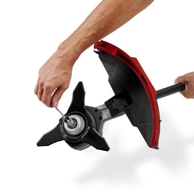 Тример садовий Einhell GP-BC 36/430 Li BL - Solo 36V,(18V+18V) 5200об/хв, 7.25кг (без АКБ та ЗП) (3411340) Вінниця - фото 9