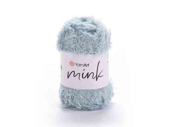 Пряжа Mink бирюзовый 100% полиамид 75м 50г арт.348 10шт/уп ТМ YARNART Киев