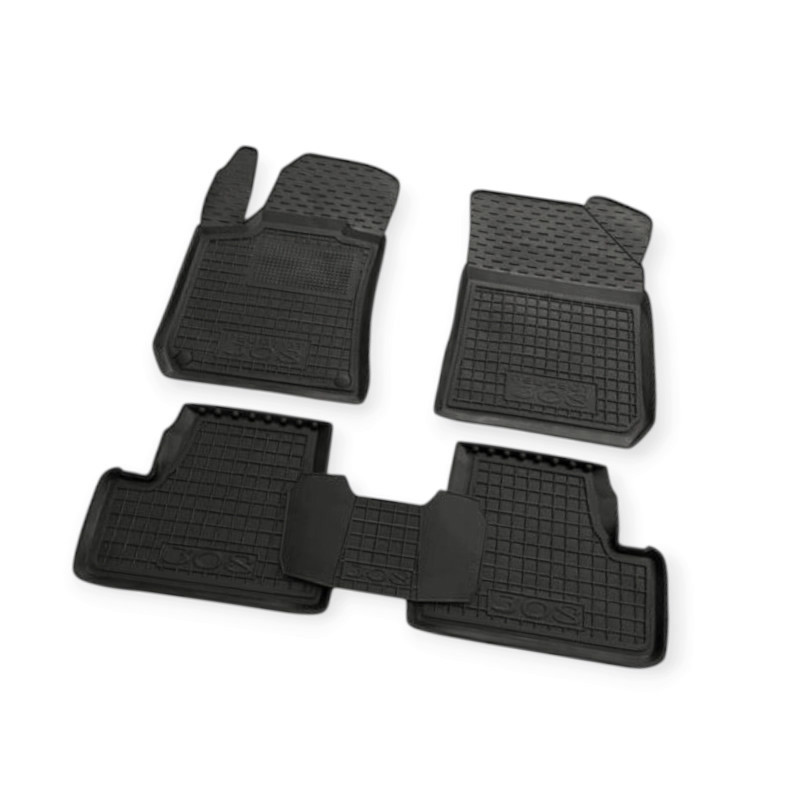 Килимки Пежо 308 (2013-2020) хетчбек, борт 2,5 см, з перемичкою салону Мукачево - фото 1