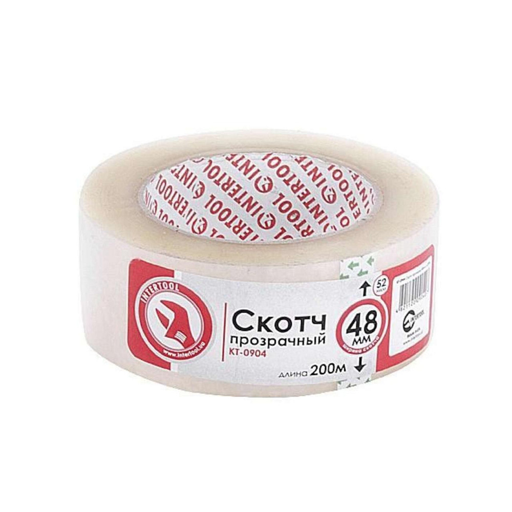 Скотч прозрачный 45мм*200м*44мкм Мукачево - изображение 1