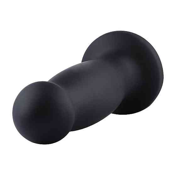 Силіконовий фалоімітатор для секс-машин Hismith 7.2" Black Silicone Anal Dildo, система KlicLok Sex Aura Київ