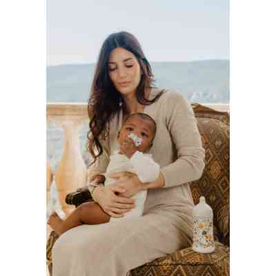 Пустушка Suavinex Wonderland у формі метелика, 0-6 міс. блакитна з малюнком (308776) Вінниця