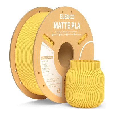 Пластик для 3D-принтера ELEGOO PLA matte 1кг, 1.75мм, yellow sun (50.203.0255) Вінниця - фото 1