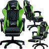 Крісло геймерське DIEGO AERO Black-Green