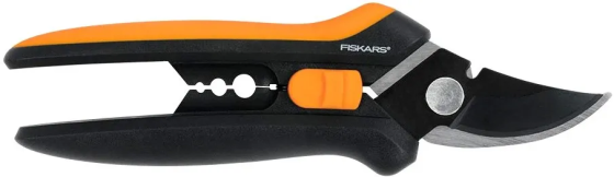 Секатор для Квітів 22 см Fiskars "Solid SP14" (1051601) Нержавіюча сталь Нововолинськ