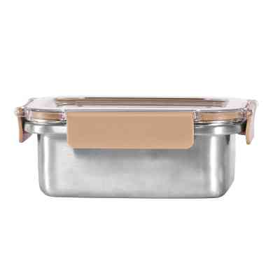 Пищевой контейнер Ringel Meyer прямокутний нержавіюча сталь 500 мл (RG-9102/500) Винница