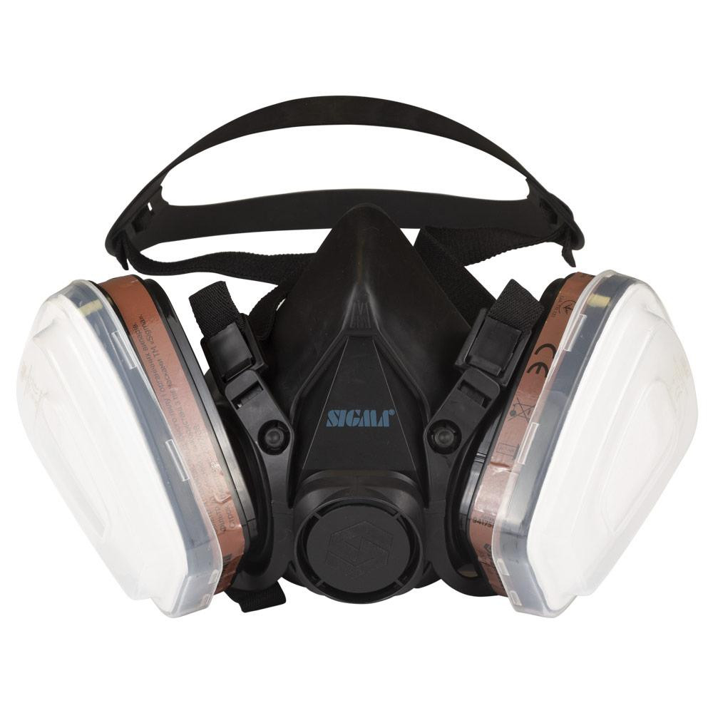 Полумаска Defender Eco с фильтрами А1 SIGMA (9417551) Киев - изображение 1