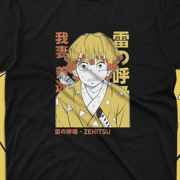 Футболка для підлітка хлопчика з принтом Клинок, рассекающий демонов Зеніцу 2 Розмір 160 Anime10398 Дніпро - фото 4