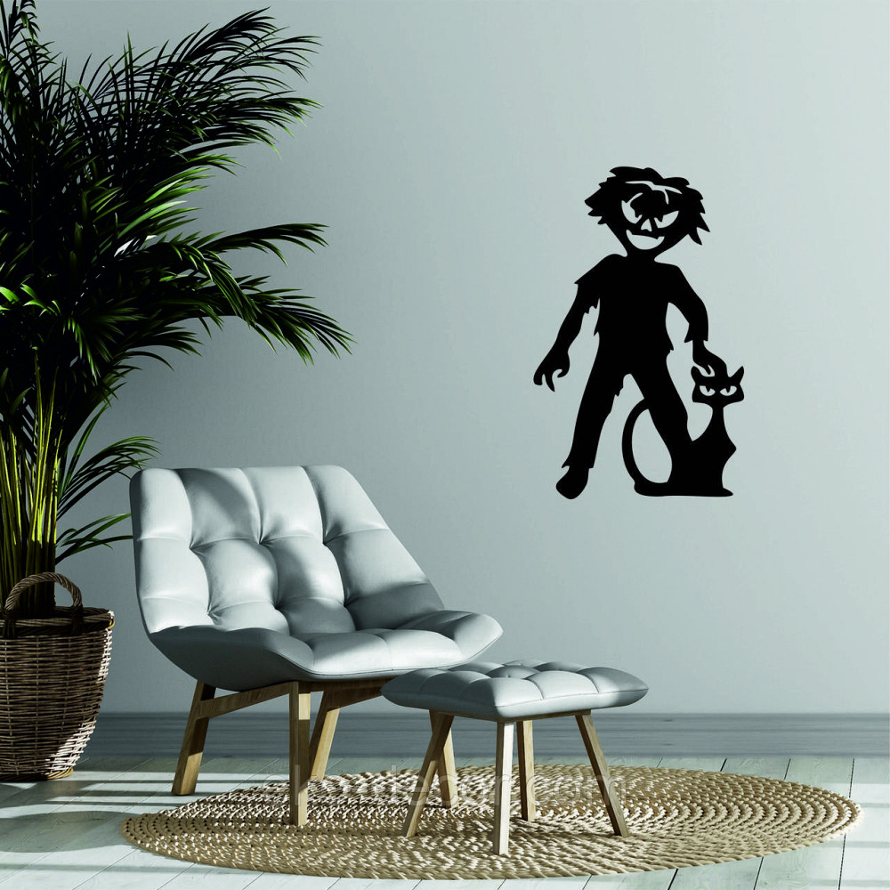 Декоративне настінне Панно «Силует дітей. Хеллоуїн», Декор на стіну Київ - фото 3