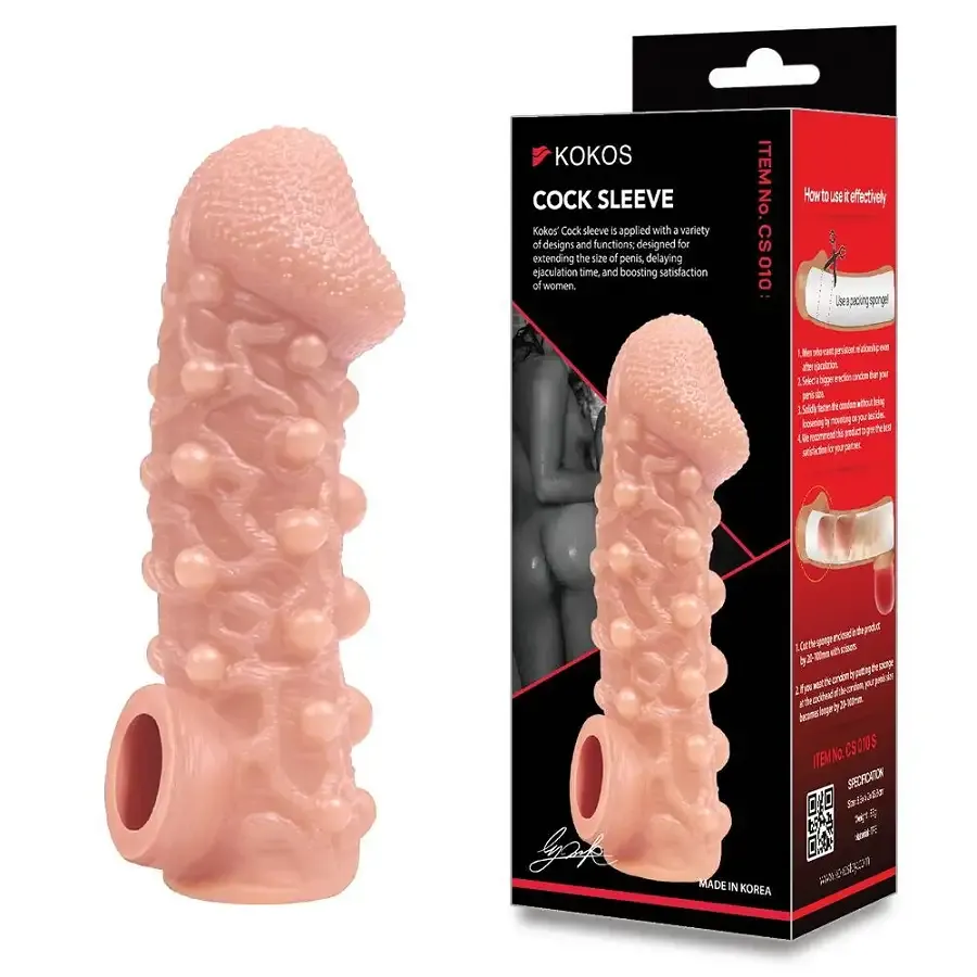 Насадка на член Kokos Cock Sleeve CS 010 S Львів - фото 2
