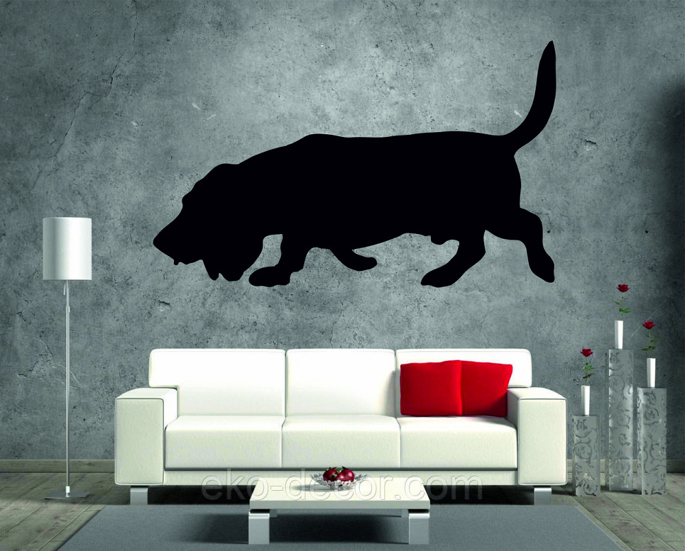 Декоративное настенное Панно «Бигль», Декор на стену 70*42 см, Черный Киев - изображение 9