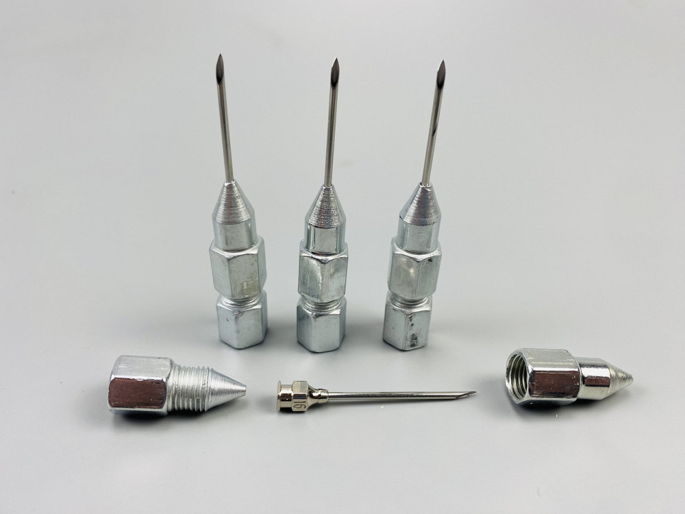 Голка для мастильного пістолета, головка шприца голка 70 мм трьохелементна Мукачево - фото 5