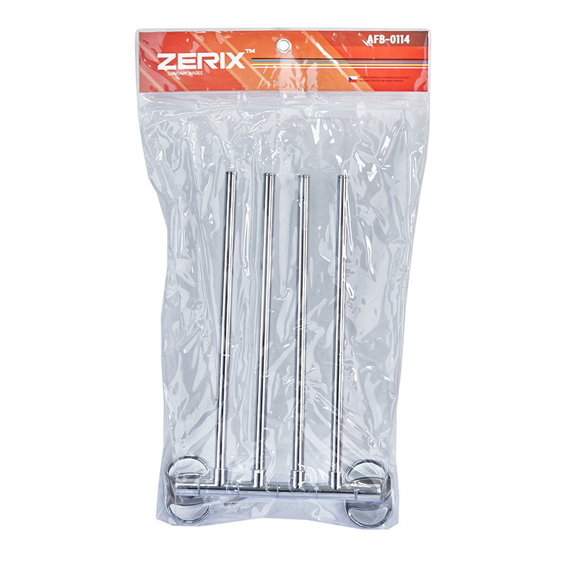 Полотенцедержатель поворотный (4 планки) Zerix AFB-0114 (ZX5046) Харьков - изображение 3