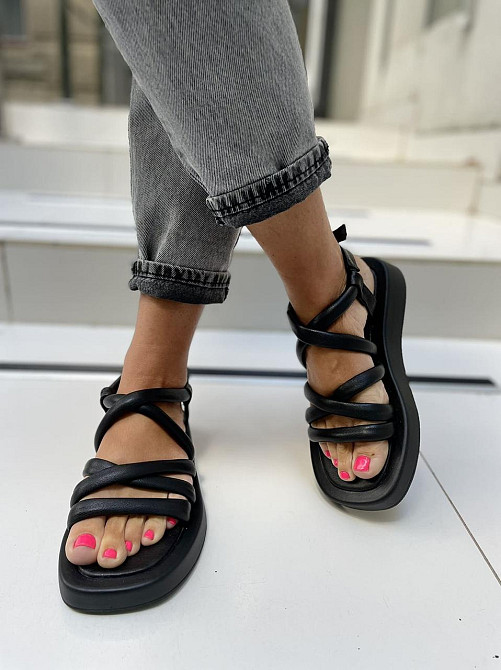 ALVISTA Босоніжки жіночі ALVISTA Б-041 чорні (літо, шкіра натуральна) (5150) Коломыя - изображение 7