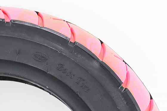 Шина 3,50-10 безкамерна, рожеві смужки, шосейний малюнок 6003 Київ