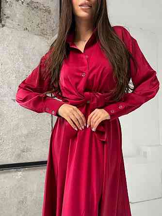 Жіночий святковий костюм: сорочка + спідниця, двійка Шовк Армані 50/52 Одеса