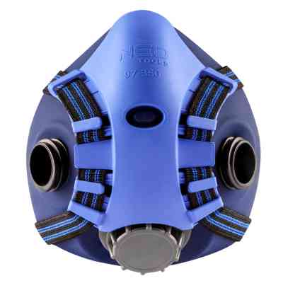 Респіратор Neo Tools силіконовий, на два фільтруючі патрони (у комплект не входять) (97-350) Вінниця